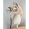 Super Hobby Horse Hobio žirgo kantaras ir pavadis – juoda / rožinė
