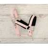 Super Hobby Horse Hobio žirgo kantaras ir pavadis – juoda / rožinė