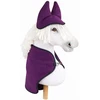 Super Hobby Horse Hobby Horse rinkinys: violetinis pledas ir ausinukai