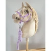 Super Hobby Horse Pavadėlis ir kamanos Hobby Horse , violetinės spalvos