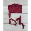Super Hobby Horse Pavadėlis ir kantaras hobby horse , burgundo spalvos