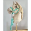 Super Hobby Horse hobby horse skirtas kantaras su virve – mėtų spalvos