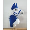 Super Hobby Horse Hobby Horse vilnonis komplektas su ausinėmis A4 ir A5 tamsiai mėlynas