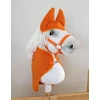 Super Hobby Horse Hobby Horse komplektas A4 ir A5: flisinė gūnia su ausinukais oranžinė
