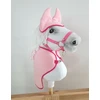 Super Hobby Horse Rožinis flisinis komplektas Hobby Horse A4–A5