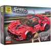 Ramiz Konstruktorius Sportinis automobilis R/C Raudonas