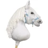 Super Hobby Horse Reguliuojamas kantaras hobi arkliukui, šviesiai mėlynas