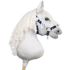 Super Hobby Horse Reguliuojamas džinsinis kantaras hobi arkliukui A3