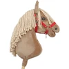 Super Hobby Horse Reguliuojamas kantaras hobi arkliukui A3 – raudonas