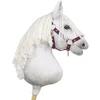 Super Hobby Horse Reguliuojamas kantaras hobi arkliukui A3 – slyvų spalvos