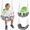 Ricokids 3in1 pilkai žalia Słonik kibirėlio formos sūpynė