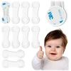 Ricokids 798300 balta apsauga nuo spintelių atidarymo, 10 vnt.