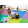 Ricokids Dėlionių kilimėlis iš putplasčio, 180x180 cm, 9 vnt., įvairiaspalvis