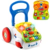 Ricokids RK-744 baltas edukacinis vaikščiojimo žaislas su muzika 2in1