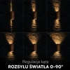 Sieninis šviestuvas 10W LED sieninis fasado šviestuvas, rūdžių sp., 2700/3200/4000K, IP65, šviečia į viršų ir į apačią