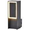 5W LED sieninis šviestuvas, juodas, 3000K, IP54