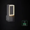 5W LED sieninis šviestuvas, juodas, 3000K, IP54