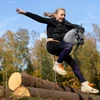 Skippi Didelis žaislinis arkliukas A3 su pavadėliu, vaikams nuo 3 metų