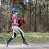 Skippi Didelis žaislinis jojamas arklys su pavadžiu, vaikams nuo 3 metų, skatina judrią veiklą, juodas