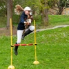 Skippi Didelis žaislinis jojamas arklys su pavadžiais, vaikams nuo 3 metų, skatina judrią veiklą
