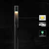 11W LED pastatomas lauko šviestuvas, juodas, 3000K, IP65, CREE LED chip
