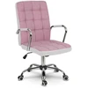Sofotel Biuro kėdė „Benton“ rožinės ir baltos spalvų audinio