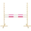 Šuolių kliūtis Hobby Horse 120 cm rožinė su dviem kartelėmis