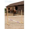 Šuolių kliūtis Hobby Horse smėlio ir šviesiai violetinė 160×120 cm