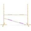 Šuolių kliūtis Hobby Horse smėlio ir šviesiai violetinė 160×120 cm
