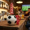 Sprintigo Didelė futbolo formos puodelis su 700 ml talpa, futbolo gerbėjams