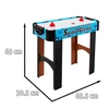 Ramiz Stalo žaidimas oro ritulys mėlynas 65 x 30.5 x 60.5 cm