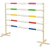 Super Hobby Horse Šuolių kliūtis hobby horse juoda ir geltona 120 cm