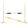 Super Hobby Horse Šuolių kliūtis hobby horse juoda ir geltona 120 cm