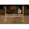 Šuolių kliūtis hobby horse 160×120 cm smėlio ir šviesiai rožinė