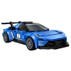 Techniniai konstruktoriaus blokai 1:28 Maserati MC20 GT2 mėlynas