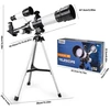 Teleskopas MOON, baltas, juodo metalo elementai