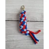 Super Hobby Horse Pavadėlis hobi arkliukui dvigubas – mėlynas / žydras / raudonas