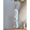 Super Hobby Horse Pavadėlis hobi arkliukui, dvigubas, šviesiai rožinis/mėtinės/baltas