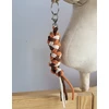 Super Hobby Horse Pavadėlis hobi arkliukui, dvigubas, šviesiai smėlinis/rudas/terakota