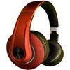 Bluetooth ausinės V-TAC, reguliuojamu lankeliu, raudonos spalvos.