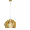V-tac Pakabinamas šviestuvas, medinis, E27, Ø330x220mm