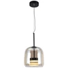 V-tac 6W LED pakabinamas šviestuvas, gintaro/juodos sp., 3000K