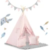 NK-406 Nukido tipi palapinė vaikams - šviesiai rožinė