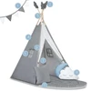 Palapinė tipi vaikams NK-406 Nukido - pilka