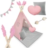 Palapinė tipi vaikams NK-406 Nukido - rožinė