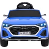 Vaikiškas Audi SQ8 mėlynas elektromobilis 12V
