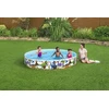 Baseinas BESTWAY 244x46cm vinilo + PVC dinozaurų vaikams 3+
