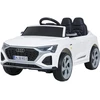 Vaikiškas elektrinis Audi SQ8 baltas SUV automobilis