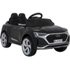 Vaikiškas elektrinis Audi SQ8 juodas SUV automobilis