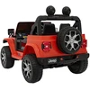 Vaikiškas elektrinis Jeep Wrangler Rubicon 12V su LED šviesomis ir muzika